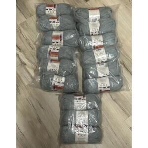 Couture Jazz Acrylic Polymide Blend Yarn NICKEL Made in Turkey Lot Of 15